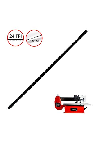 Rox 0367 Dekupaj Kıl Testere Ucu 133 mm Z:24 (10'lu Paket)