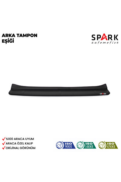 Spark Automotive Fiat Egea 2015- Yılı ve Sonrası Uyumlu Arka Tampon Eşiği Mat