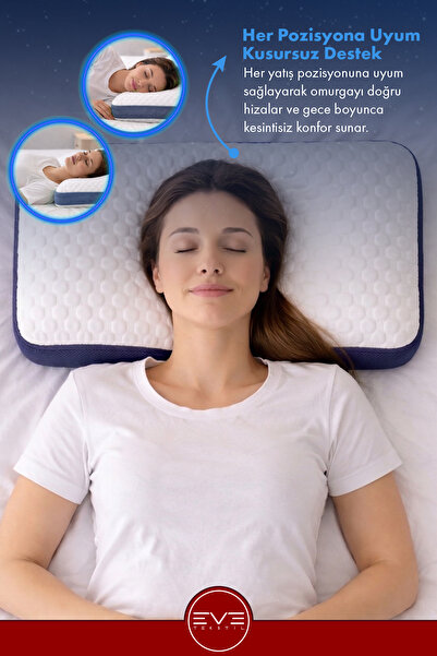 Eve Tekstil JÜPİTER UZAY SERİSİ ORTA SERT VİSCO YASTIK