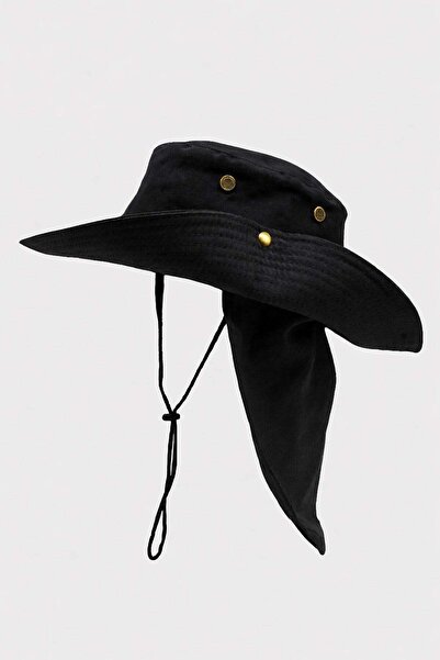 Külah Outdoor Uv Sunscreen Hat Black Legionary Safari Hat