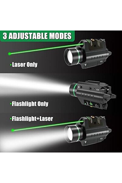 Taktikal Led TAKTİKAL TABANCA FENER LAZER