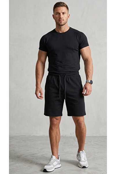 FİTGO Men's Relaxed Fit Regular Shorts