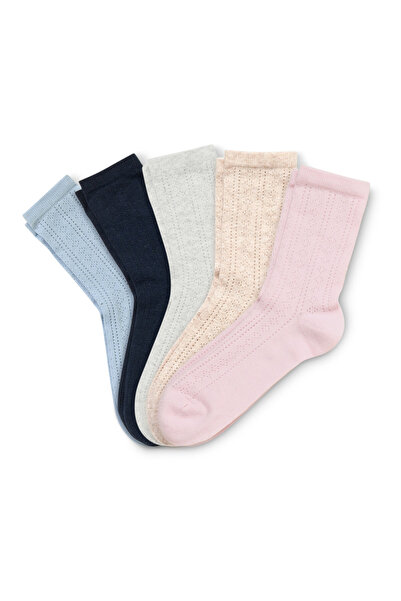 Tchibo 5 أزواج من الجوارب النسائية ذات النمط المخرم