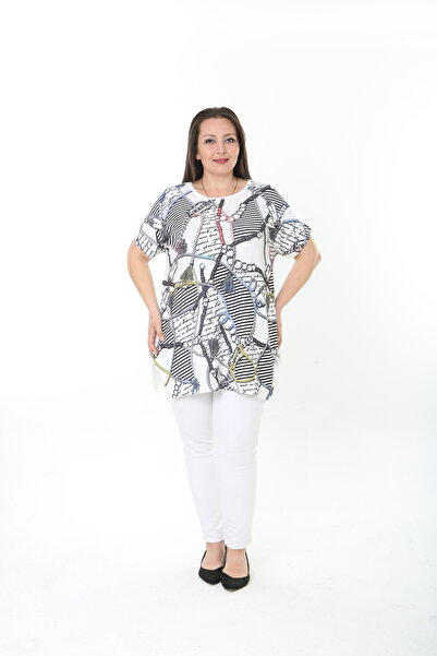 XL Modam ΓΥΝΑΙΚΕΙΟ ΤΟΥΝΙΚ ΜΕ ΨΗΦΙΑΚΗ ΕΚΤΥΠΩΣΗ ΚΟΝΤΟΜΑΝΙΚΟ ΜΕΓΑΛΟ ΜΕΓΕΘΟΣ