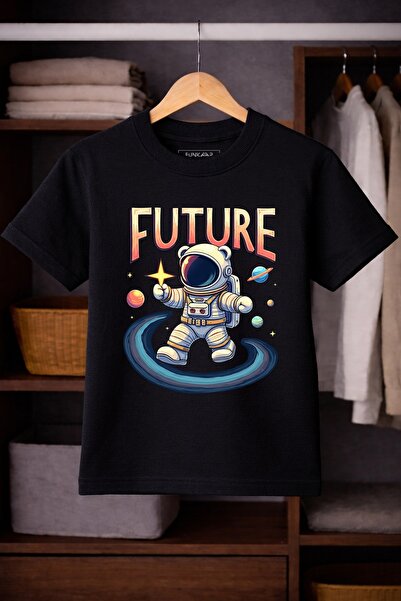 Funkaar Astronaut Print Unisex T-shirt for Kids