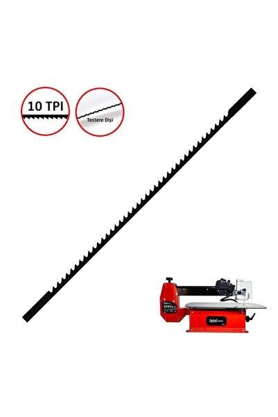 Rox 0363 Dekupaj Kıl Testere Ucu 133 mm Z:10 (10'lu Paket)