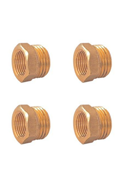 Altınyapı Hobi Market وصلة تخفيض نحاسية 1/2'' * 1/4'' (رباعية)