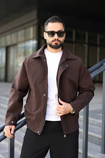 BASEL.CO Premium Ρετρό Μπουφάν από Γκαμπαρντίνα Μιλάνο - Απλό και Κομψό με Στυλ