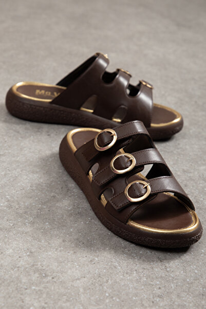 Mc vay Shoes 007 Ειδικής Παραγωγής Έξυπνες Γυναικείες Παντόφλες με Χρυσή Σόλα...