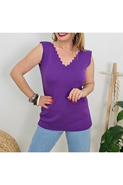 ÖZZYFASHION رياضي ذو ياقة سلمية