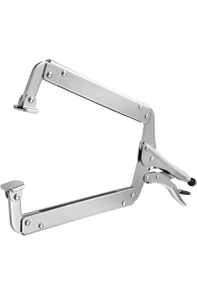 TOLSEN Locking Clamp with Swivel Pads 440mm 17.5 Inch Adjustable Grip Tool