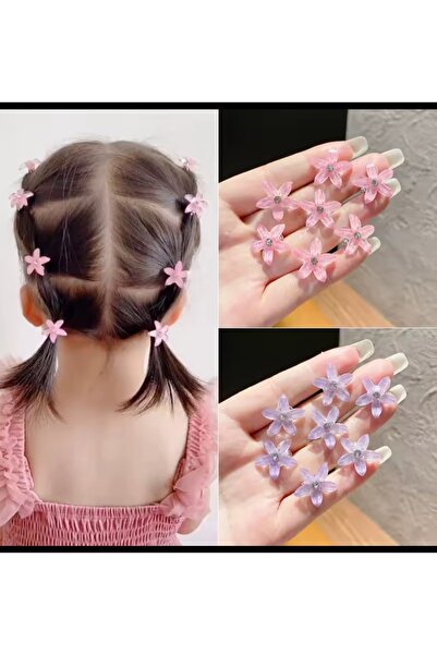 LO ADORO 8 τμχ Σκουλαρίκια μαλλιών με λουλούδια Νέα τάση Γυναικεία αξεσουάρ μ...