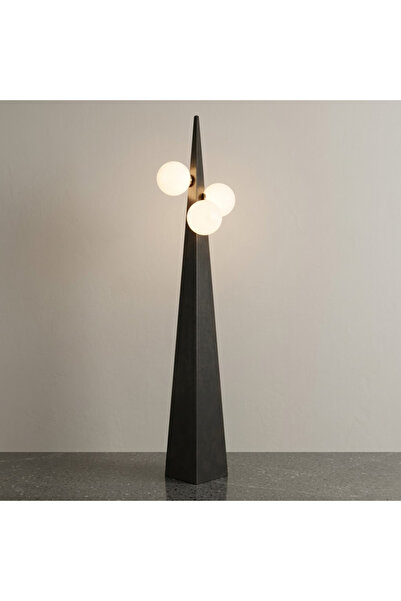 Majestic Home Blackon Modern Black Floor Lamp - Majestic Blackon Floor Lamp