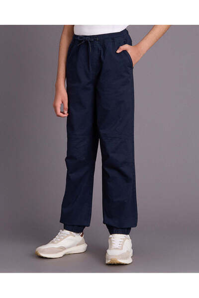 Senior Boys Navy Casual Joggers