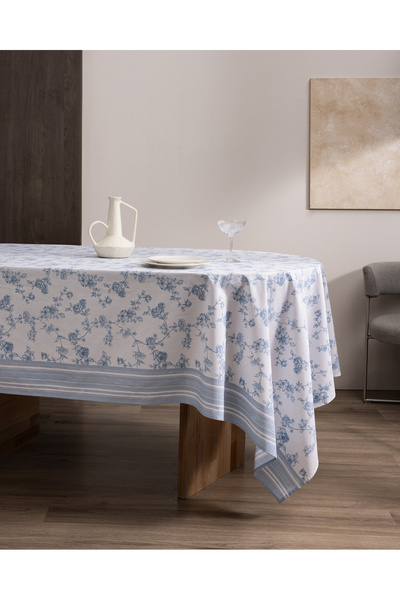 Madame Coco Τραπεζομάντηλο Aurel Βαμβακερό - Μπλε - 160x250 εκ.