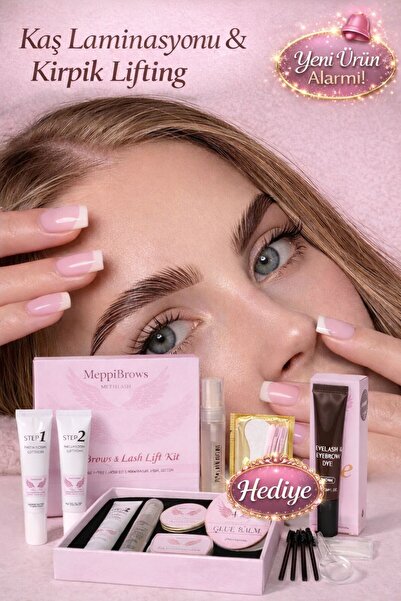 MeppiBrows Lifting & Laminasyon Seti ( KAŞ-KİRPİK BOYASI HEDİYELİ )