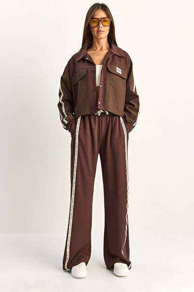 Bianco Lucci Σετ δύο τεμαχίων - Καφέ - Regular