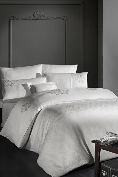 First Choice Mirabel 100% βαμβακερό 200 TC (80 νήματα) Σετ διπλής παπλωματοθή...