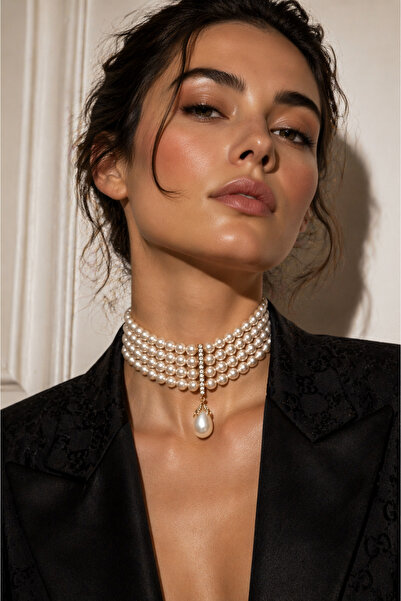 SOFIAS ZOO İnci Damla Choker