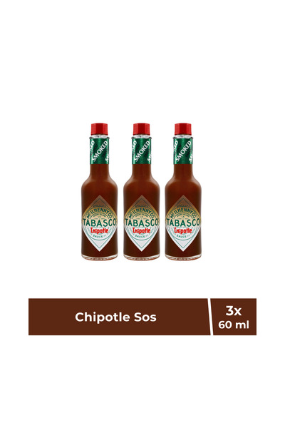 Tabasco Chipotle Sos 60ML X3