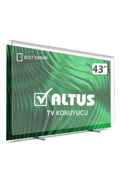 Bestekran Altus 43" inç 109 Ekran Tv Ekran Koruyucu Led Android Webos uyumlu ...