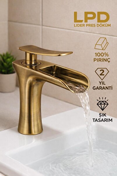 LPD LAVABO BATARYASI ŞELALE-ANTİK