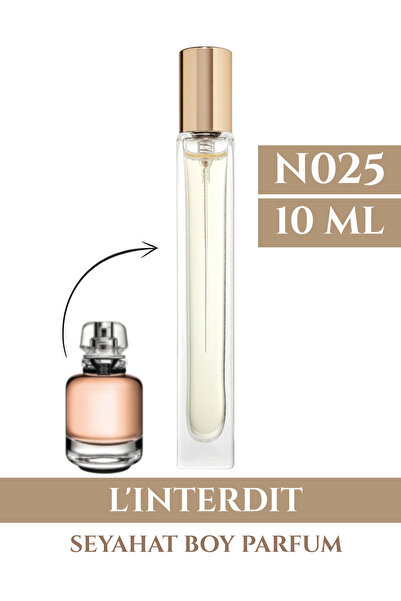 N025 - Seyahat boy 10 ml ( LİNTERDİT ) Nişh kalite Parfüm