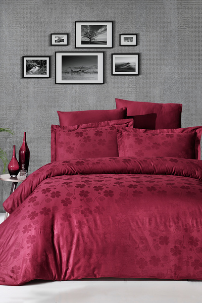 First Choice Clover 100% βαμβάκι 200 TC (80 νήματα) Σετ διπλού παπλωματοθήκης...