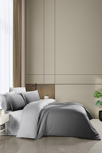 First Choice Σετ παπλωματοθήκης Caylee 100% βαμβακερό 200 TC (80 νήματα) με ψ...