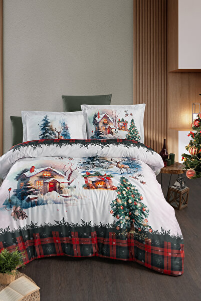 First Choice Σετ Παπλωματοθήκης Tessa 100% Βαμβάκι 200 TC (80 Κλωστές) με Ψηφ...