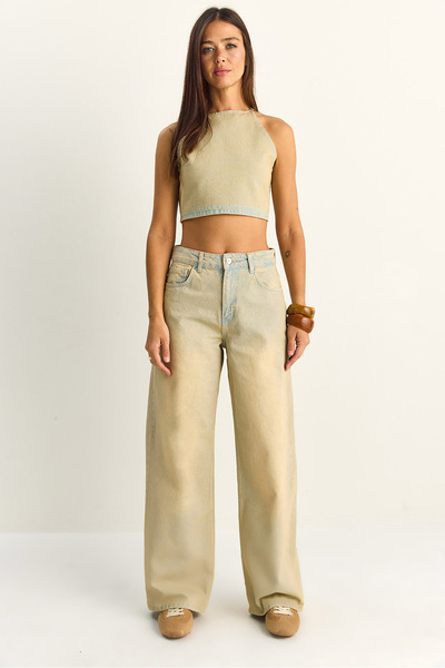 Bianco Lucci Σετ δύο τεμαχίων - Μπεζ - Regular