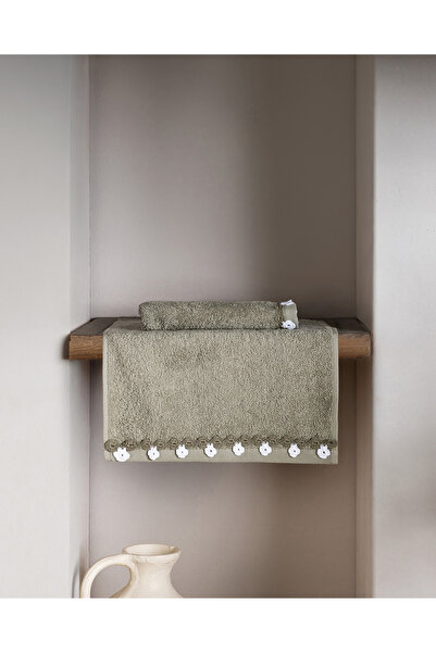 Madame Coco Πετσέτα - Πράσινο - Πετσέτα χεριών