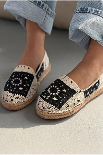 I Love Shoes Linera Μαύρο Γυναικείο Espadrille Loafer
