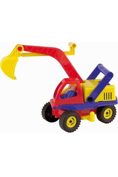 Lena ticaret Masinuta Lena Excavator Red