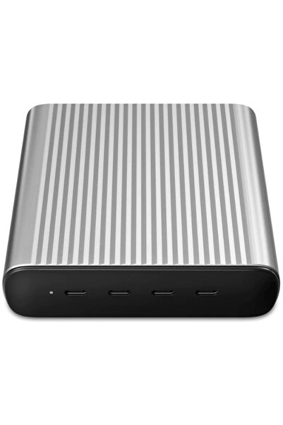 Hyper Hyperjuice 245 W 4 USB-C PD порта GaN зарядно устройство - EU / UK кабел