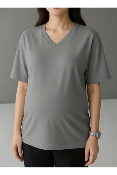 E-ROMA ΜΠΛΟΥΖΑΚΙ ΕΓΚΥΜΙΝΩΝ ΜΕ ΣΤΑΜΠΑ, ΛΑΓΩΝΙΚΗ ΛΑΓΩΝΙΚΗ ΛΙΜΑΝΙΑ ΣΕ ΣΧΗΜΑ V, O...