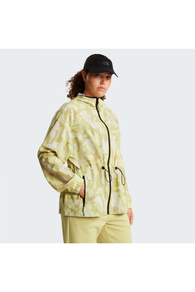 THE NORTH FACE Mountain Athletics Hooded Wind Jkt-Pri Kadın Yeşil Ceket