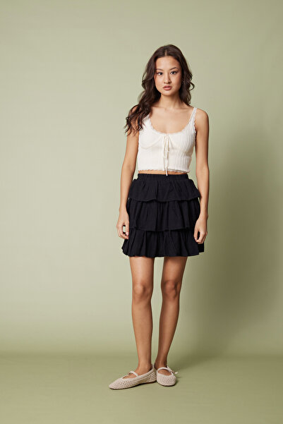 Nisan Φούστα με βολάν και ενσωματωμένο σορτς