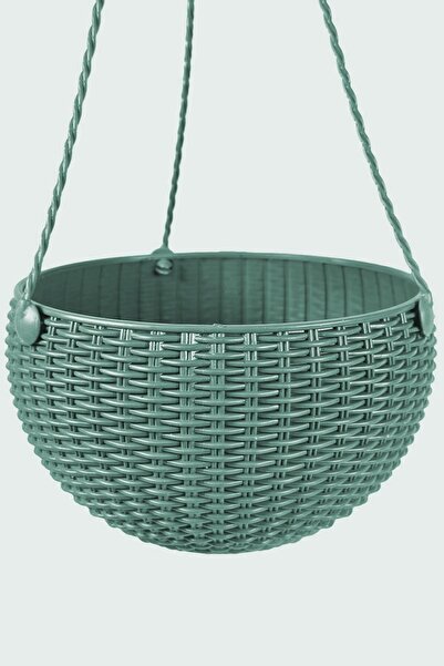 Binbirreyon Rattan Askılı Saksı 26cm Çiçek Saksısı Uzunluk:60cm AH164