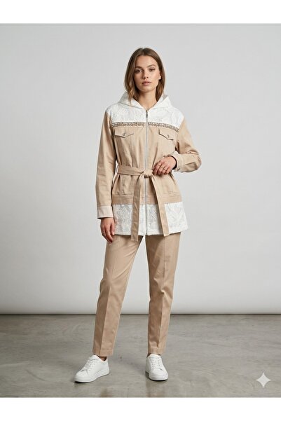 centilmen My312 Stone and Lace Embroidered 2-Piece Set 1657