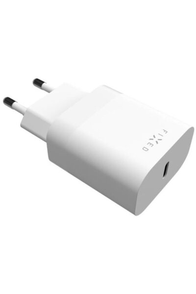 FIXED Încărcător de călătorie USB-C 20W, Alb