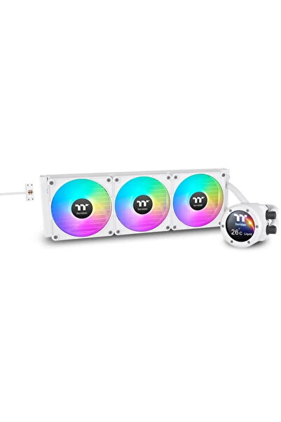 THERMALTAKE Cooler TH420 V2 Ultra EX ARGB Sync All-In-One Liquid Cooler - Sno...