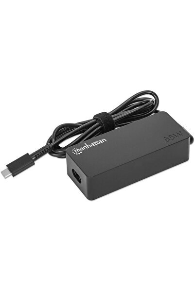 MANHATTAN Incarcator GSM USB-C Power Delivery Laptop 65 W Negru