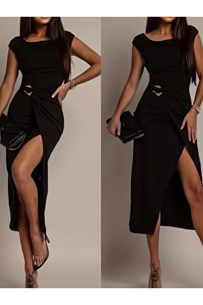 Wear Up Women Short Sleeve Geometric Collared Open Front Modal Mini Dress