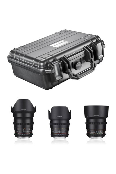 SAMYANG Sony E DSLR Video Lenses Basic Set