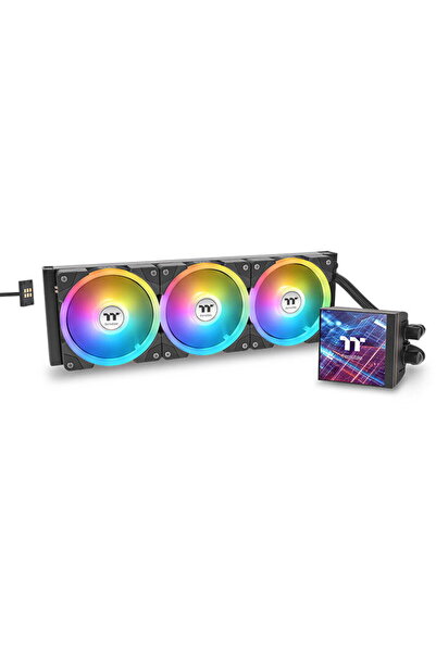 THERMALTAKE Ψύκτης υγρού τύπου AIO MAGFloe 360 Ultra ARGB Sync, μαύρος, για υ...
