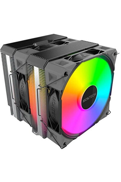 MONTECH Ψύκτρα επεξεργαστή Intel/AMD NX600 ARGB Μαύρο