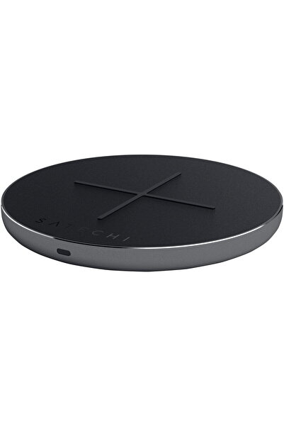 Satechi Aluminiu PD &amp;   Încărcător wireless QC gri spațial