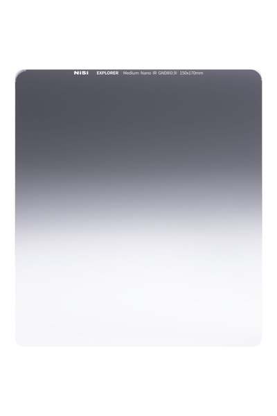 Nisi Filtru pătrat Explorer 150x170mm Mediu GND8 3 trepte