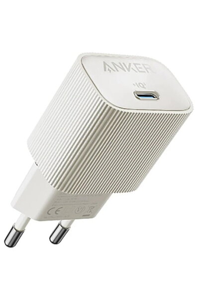 Anker Τροφοδοτικό " 511 Νάνο 4 "   30W, 1 x USB Type-C, Λευκό